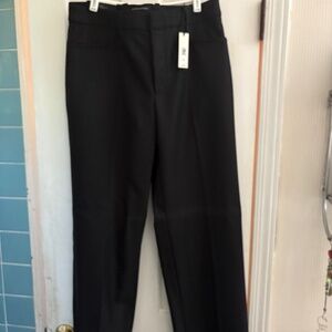 Black Banana Republic Wool Trousers, New with Tags, Size 6L
